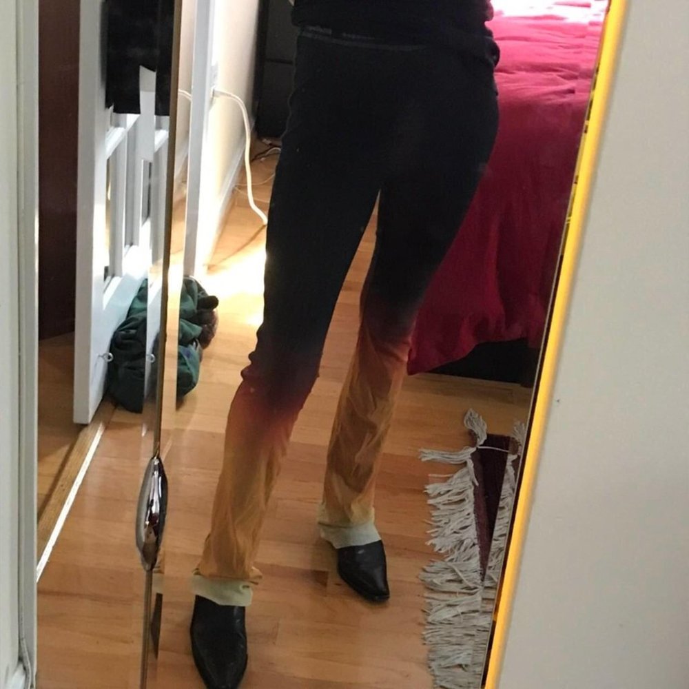 Ottolinger ombré pants size small